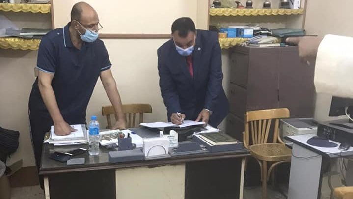 وكيل وزارة الشباب والرياضة بأسيوط يتفقد مركز شباب درنكة