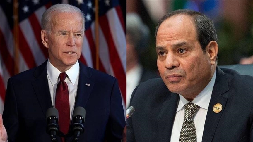الرئيس السيسي ونظيره الأمريكي جو بايدن