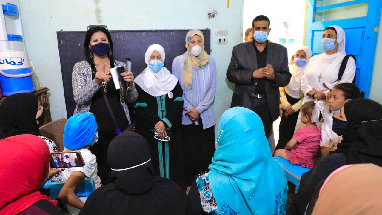 حملة طرق الأبواب بالمنيا للتوعية 