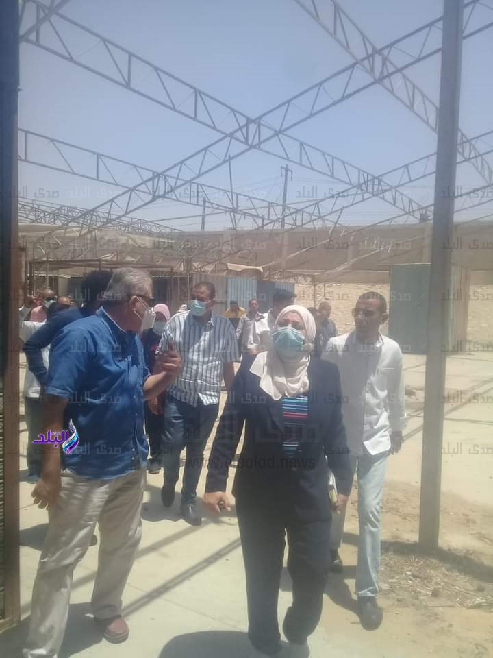 نائب محافظ القاهرة خلال الجولة