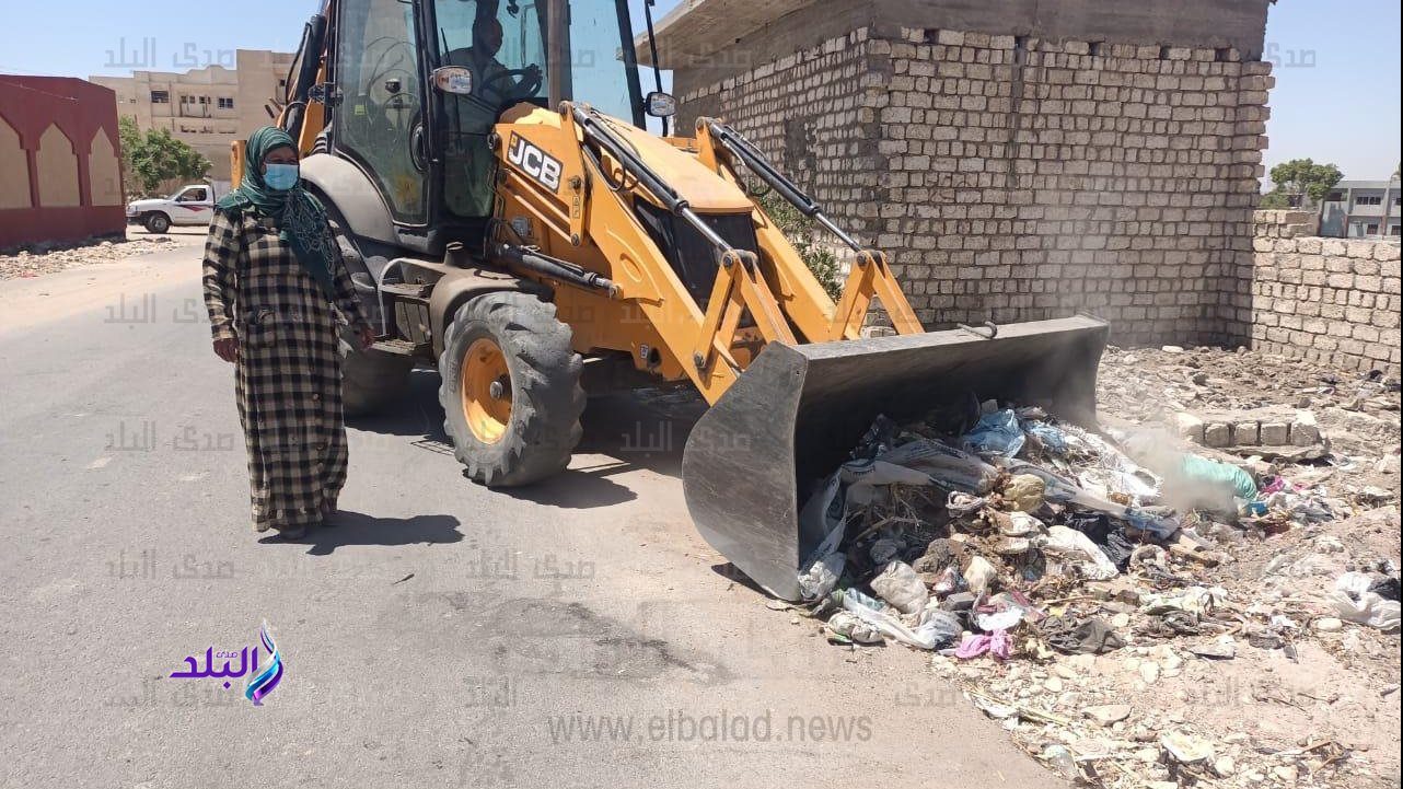 حملات نظافة مكبرة بجنوب الأقصر 