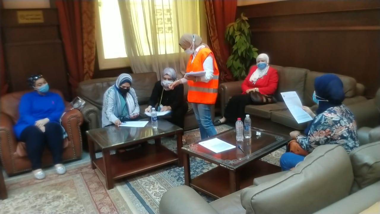 وكيل صحة الغربية. يتابع الجهود مكثفة للفرق المتنقلة لإعطاء 