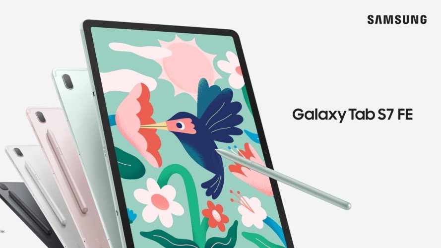 حاسب سامسونج اللوحي الجديد Galaxy Tab S7 FE.. بتقنية 5G