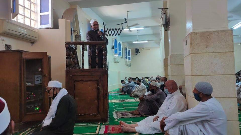 افتتاح مسجد عمر بن الخطاب بالمنيا 