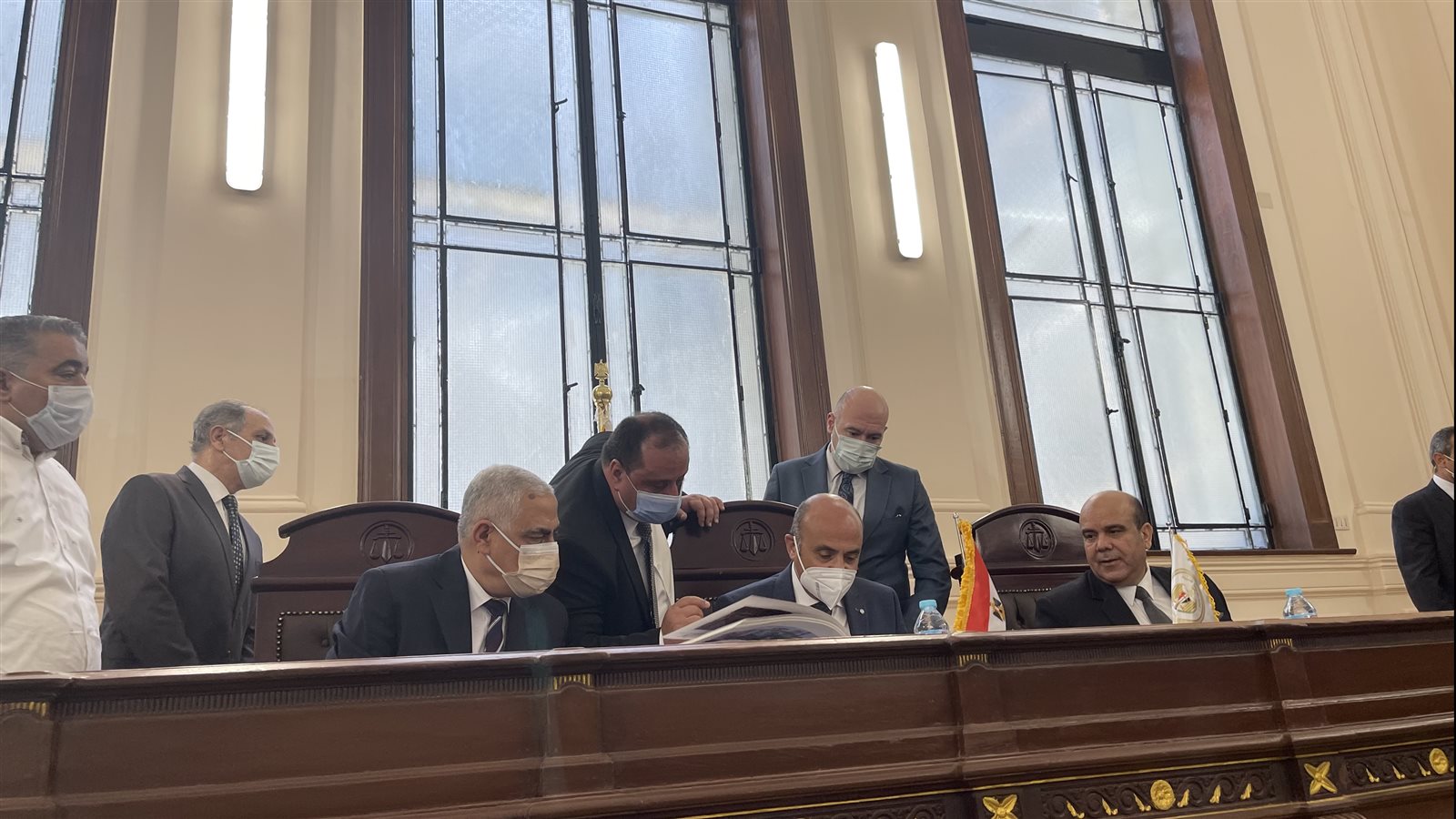 زيارة وزير العدل للأسكندرية 