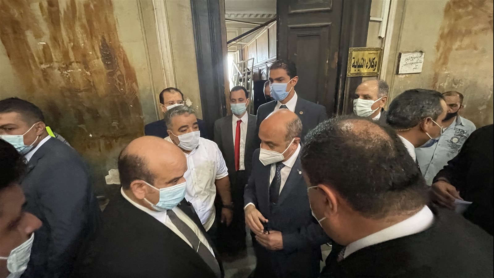 وزير العدل يتفقد محكمة الاستئناف 