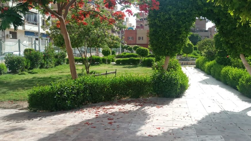 حديقة ميدان المولد النبوي 