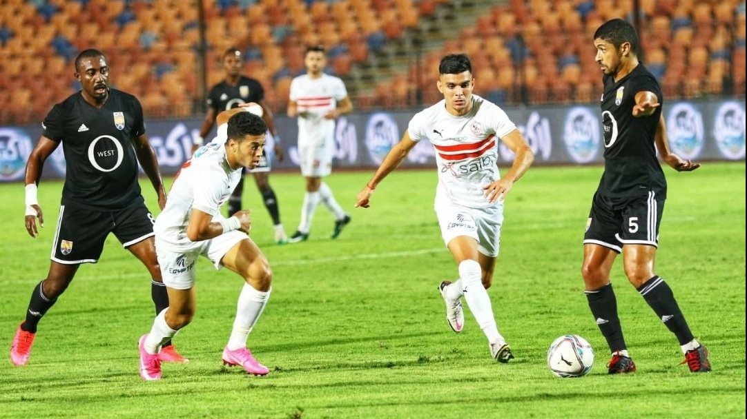 مباراة الزمالك والجونة