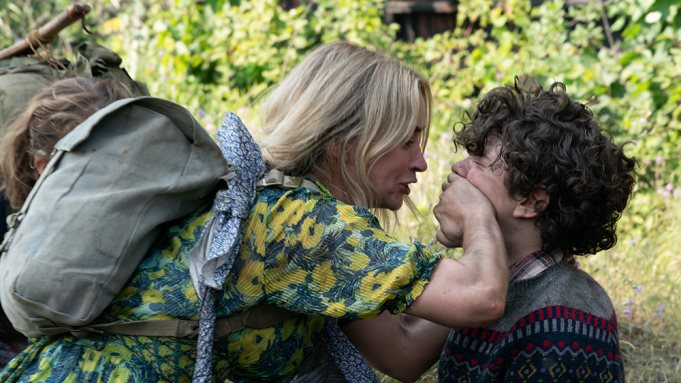 مشهد من فيلم A Quiet Place