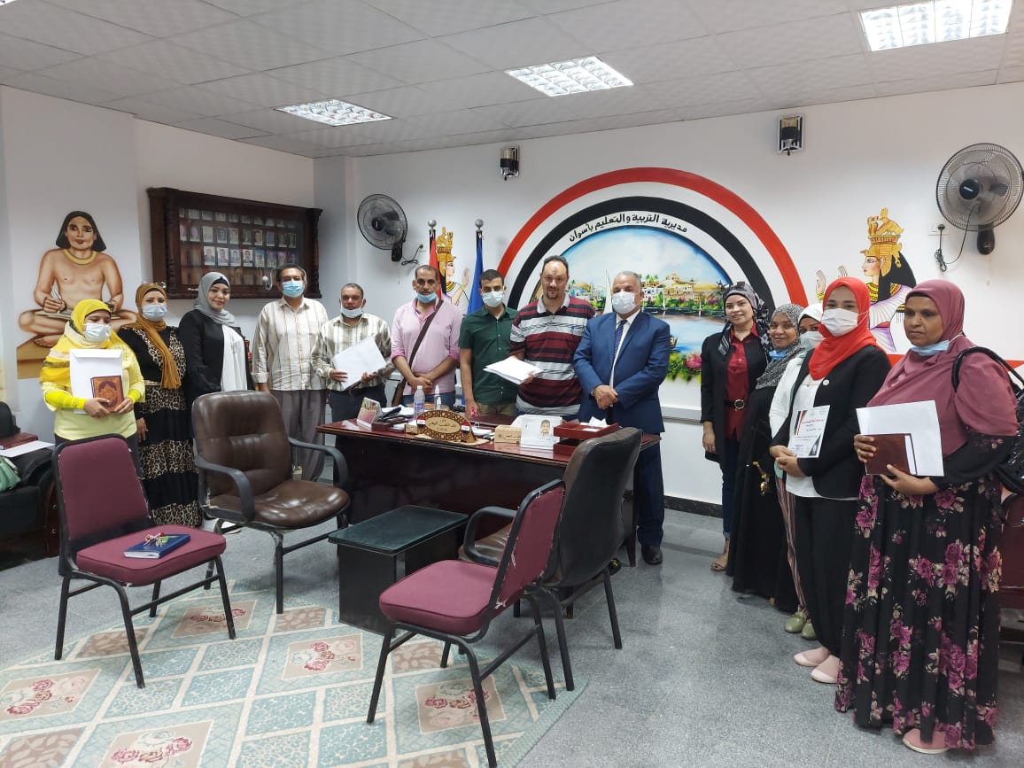 جانب من التكريم 
