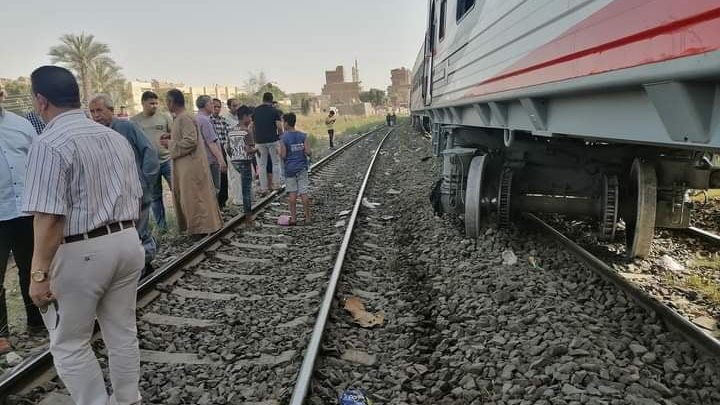 جانب من القطار