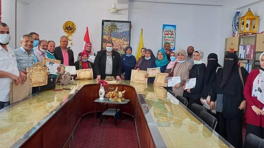 تكريم الفائزين علي مستوي الجمهورية في مسابقة القرآن الكريم 