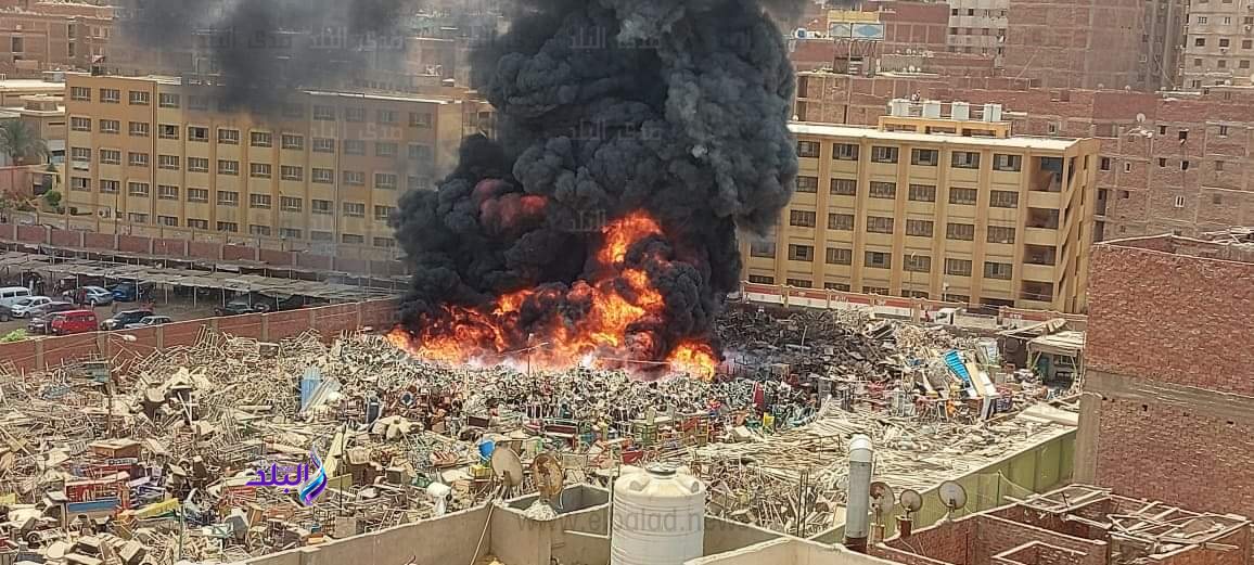 حريق الهرم