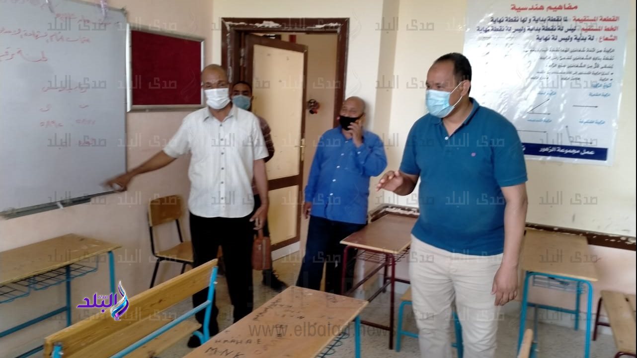 رئيس مدينة الطود يتفقد المدارس