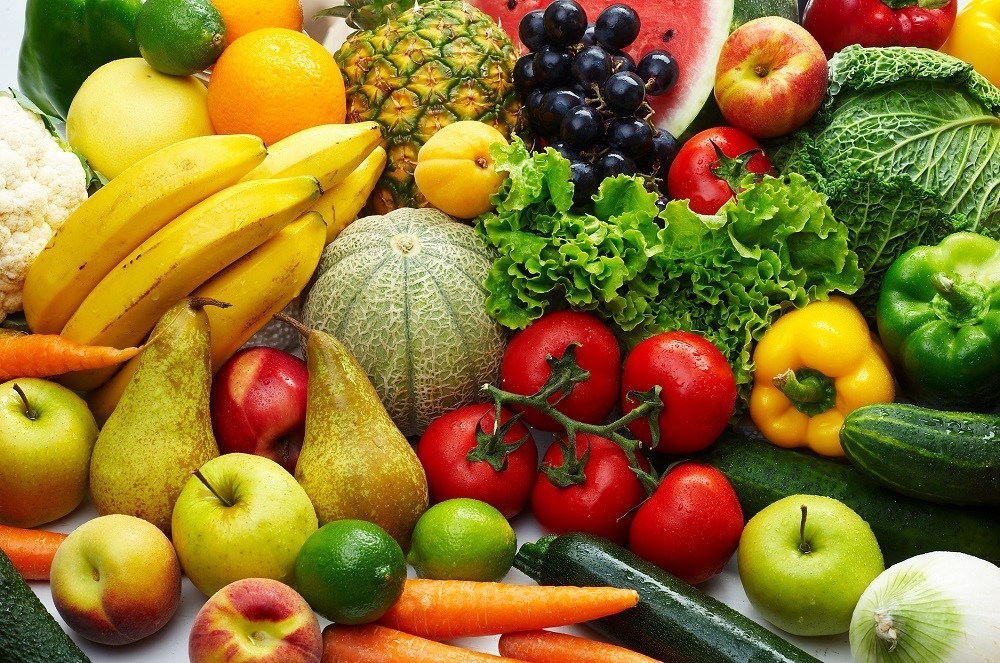 الخضراوات والفاكهة  الخضراوات والفاكهة