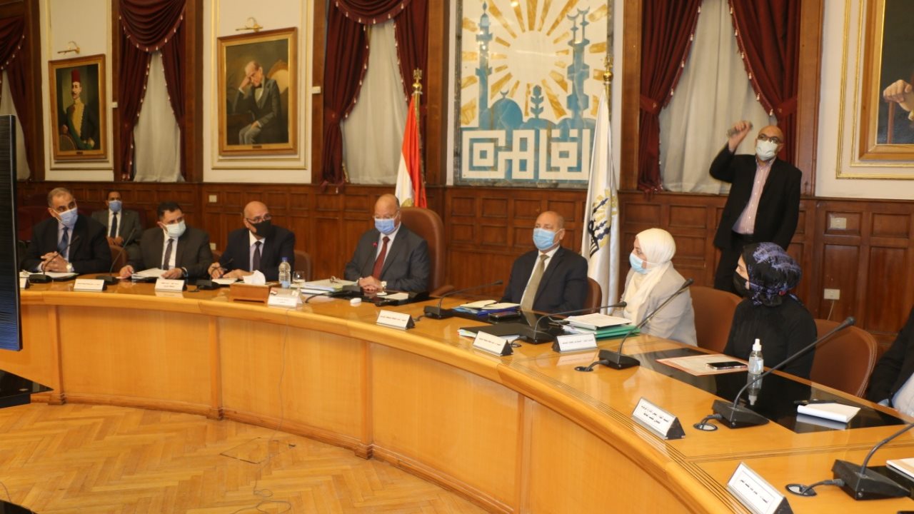 إجتماع المجلس التنفيذي لمحافظة القاهرة