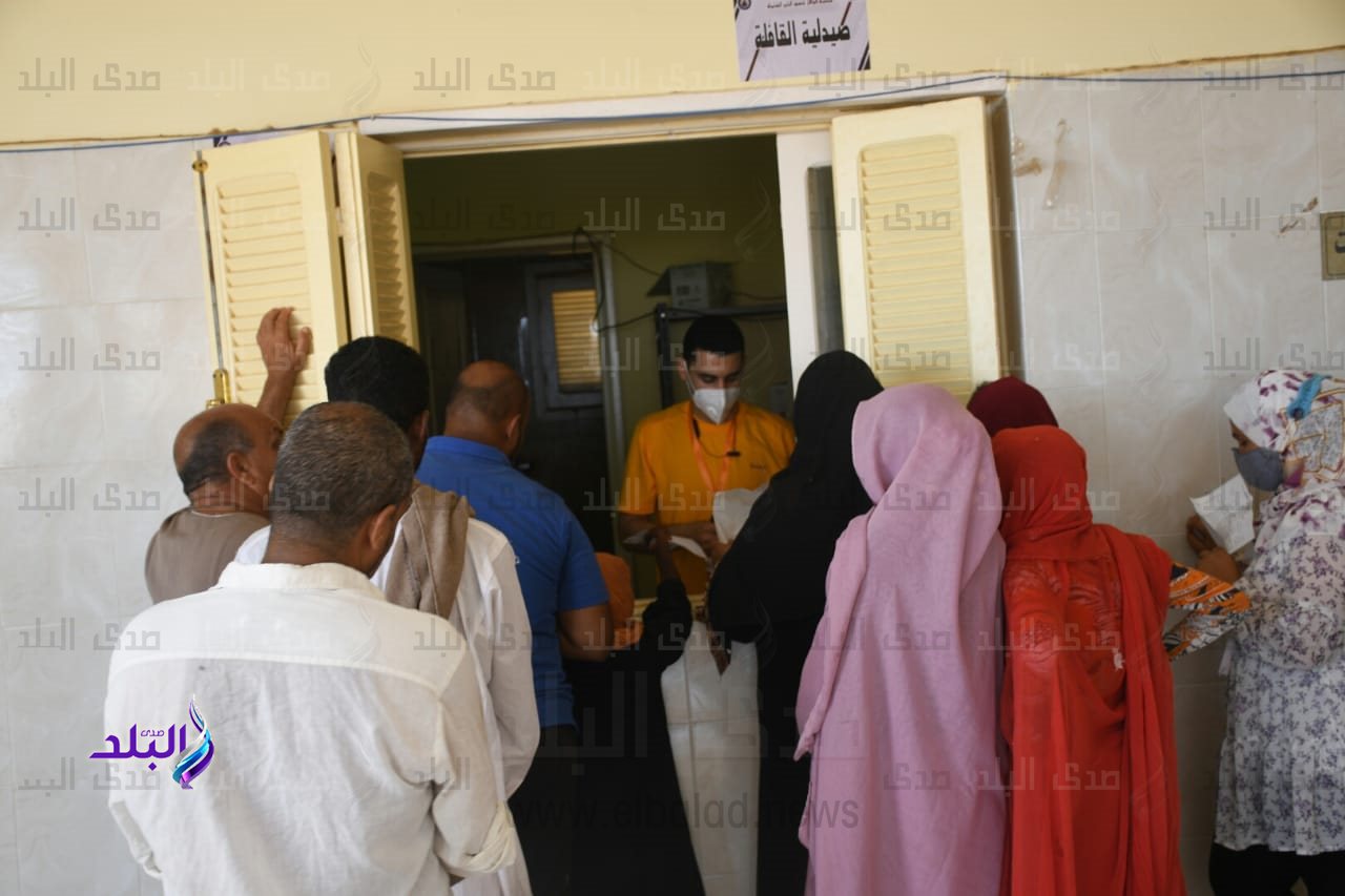 جانب من قافلة جسور الخير ١١