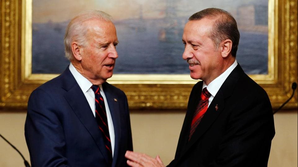 رجب طيب أردوغان وجو بايدن