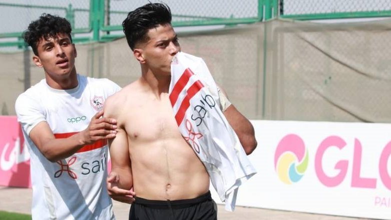 إمام عاشور لاعب نادى الزمالك