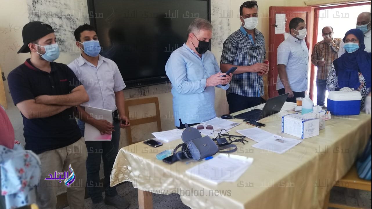 انطلاق حملة تلقى لقاح كورونا لمعلمى المرحلة الثانوية بالاقصر