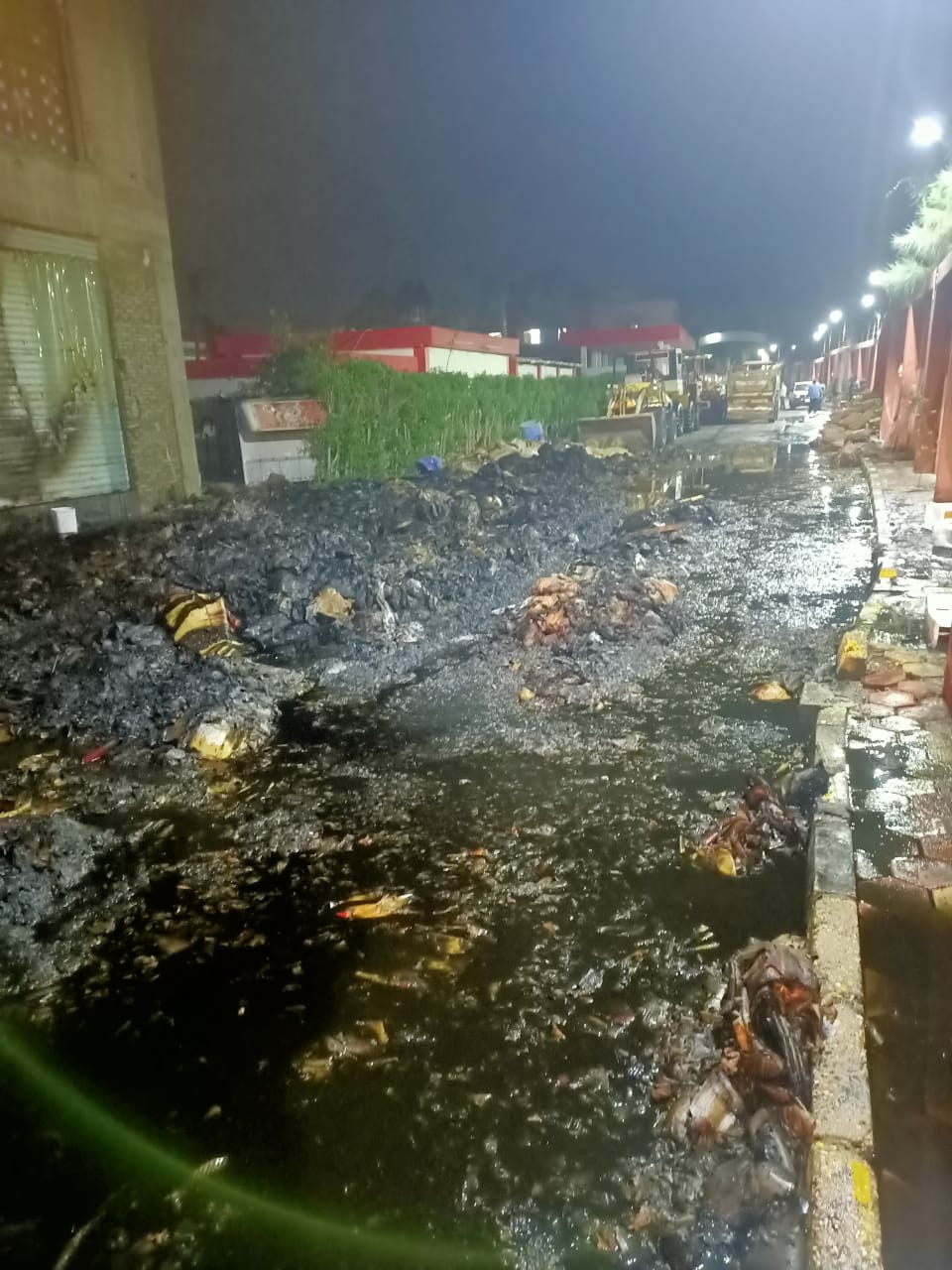 حريق بالقناطر الخيرية 