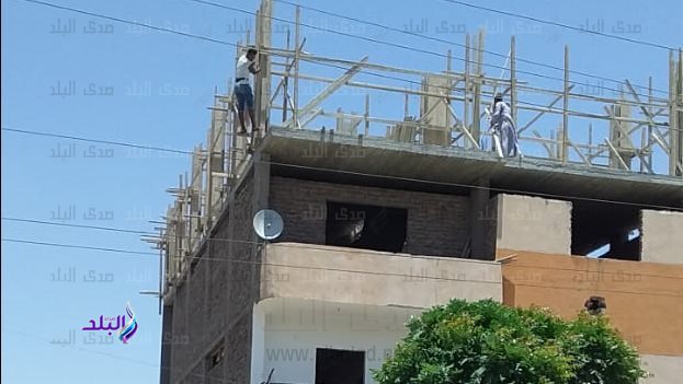 تنفيذ إزالة فورية فى المهد بجنوب الاقصر