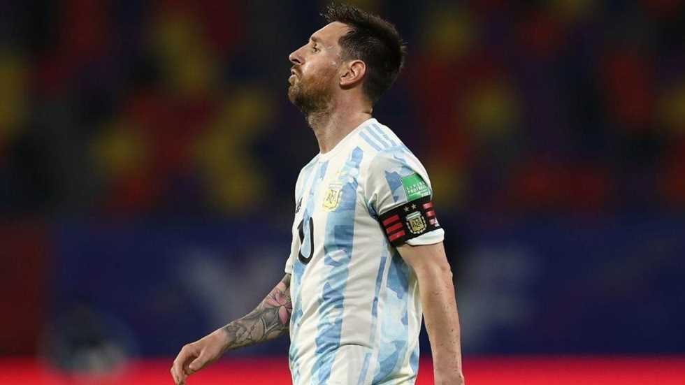 ليونيل ميسي قائد منتخب الأرجنتين