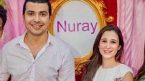 محمد أنور وزوجته