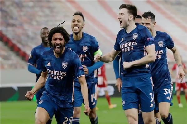 محمد النني لاعب فريق  آرسنال