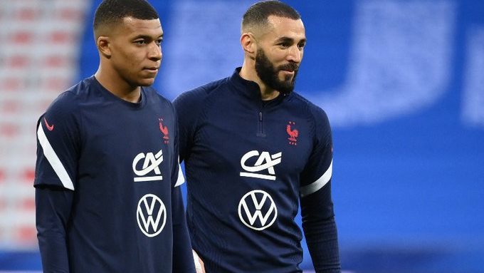 بنزيما ومبابي