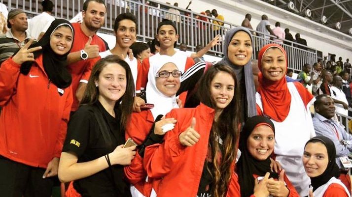 اشرقت نبيل لاعبة منتخب التايكوندو