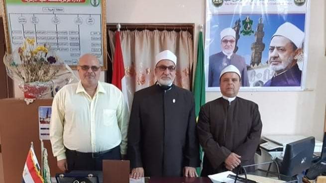 رئيس المنطقه الازهريه بالمنيا 