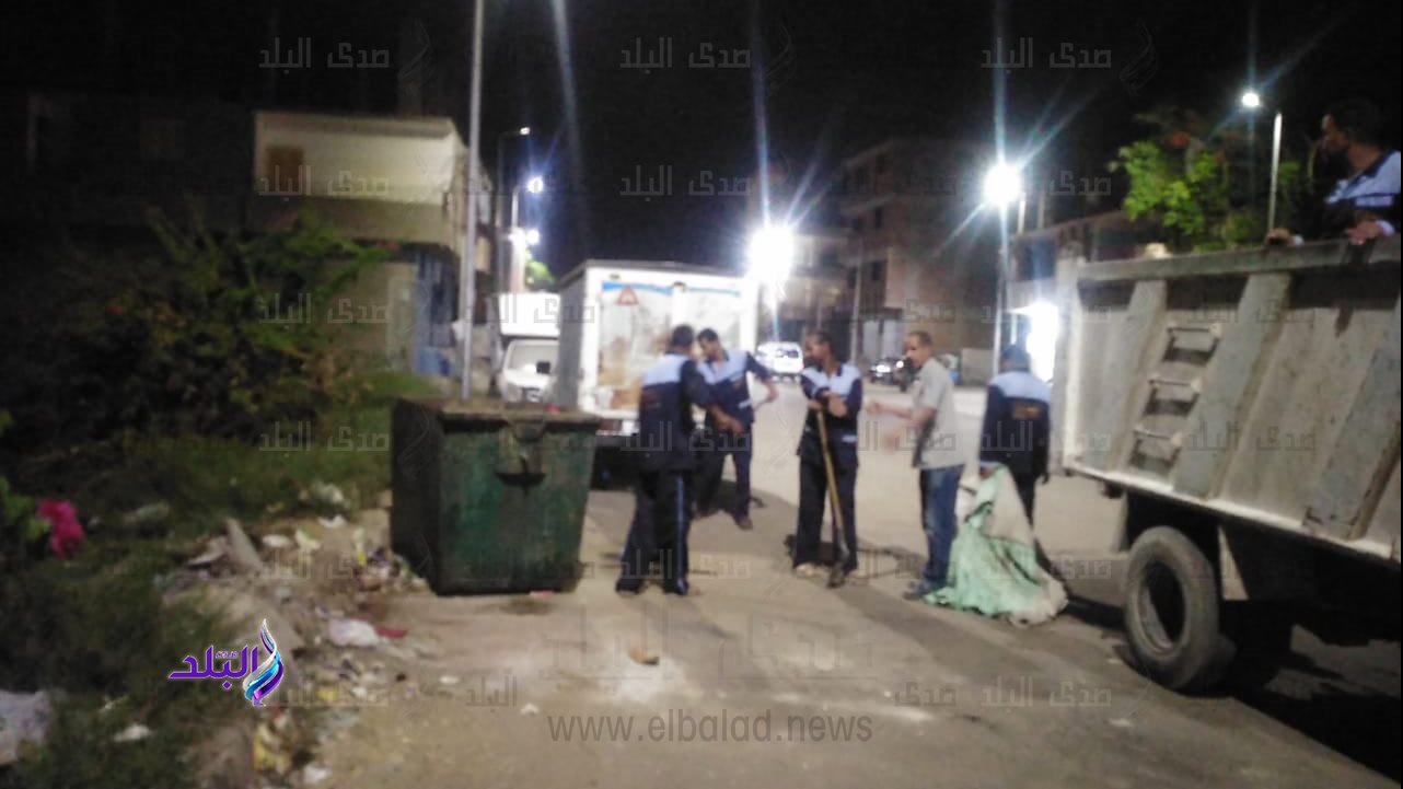 حملة نظافة مكبرة بمدينة الاقصر 
