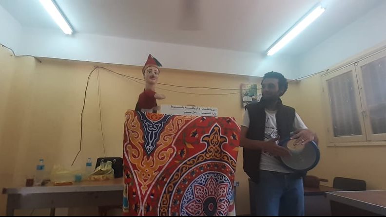 برنامج  " أتوبيس الحكى والمكتبة المتنقلة "