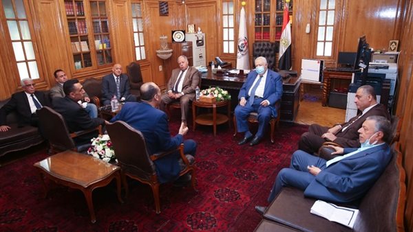 اجتماع وفد العشائر الفلسطينية مع مجلس إدارة نقابة المحامين