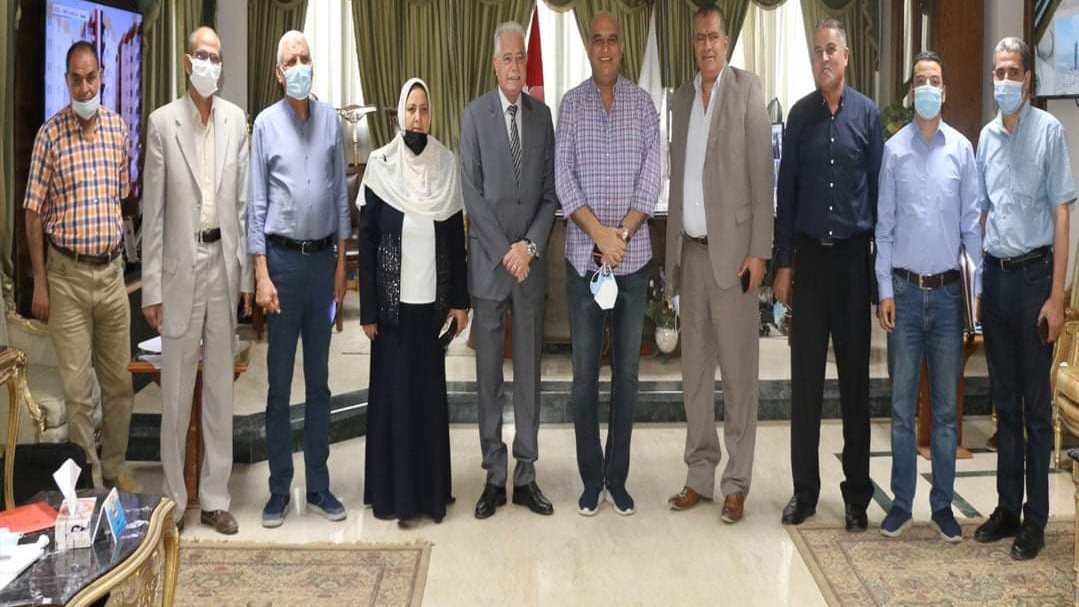 فودة مع رئيس القابضة للشرب 
