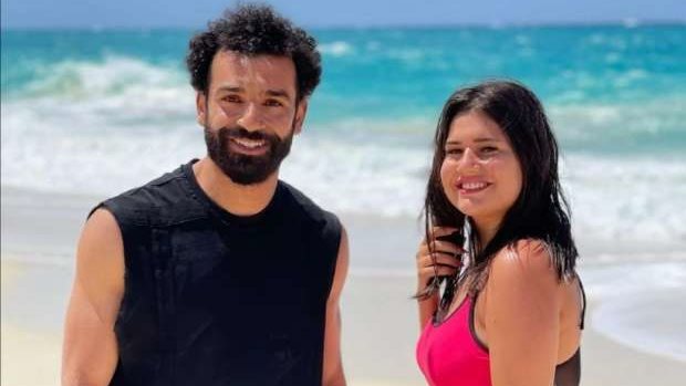 ديانا هشام مع محمد صلاح 