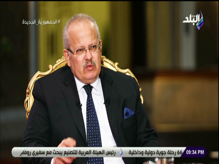  الدكتور محمد عثمان الخشت رئيس جامعة القاهرة 
