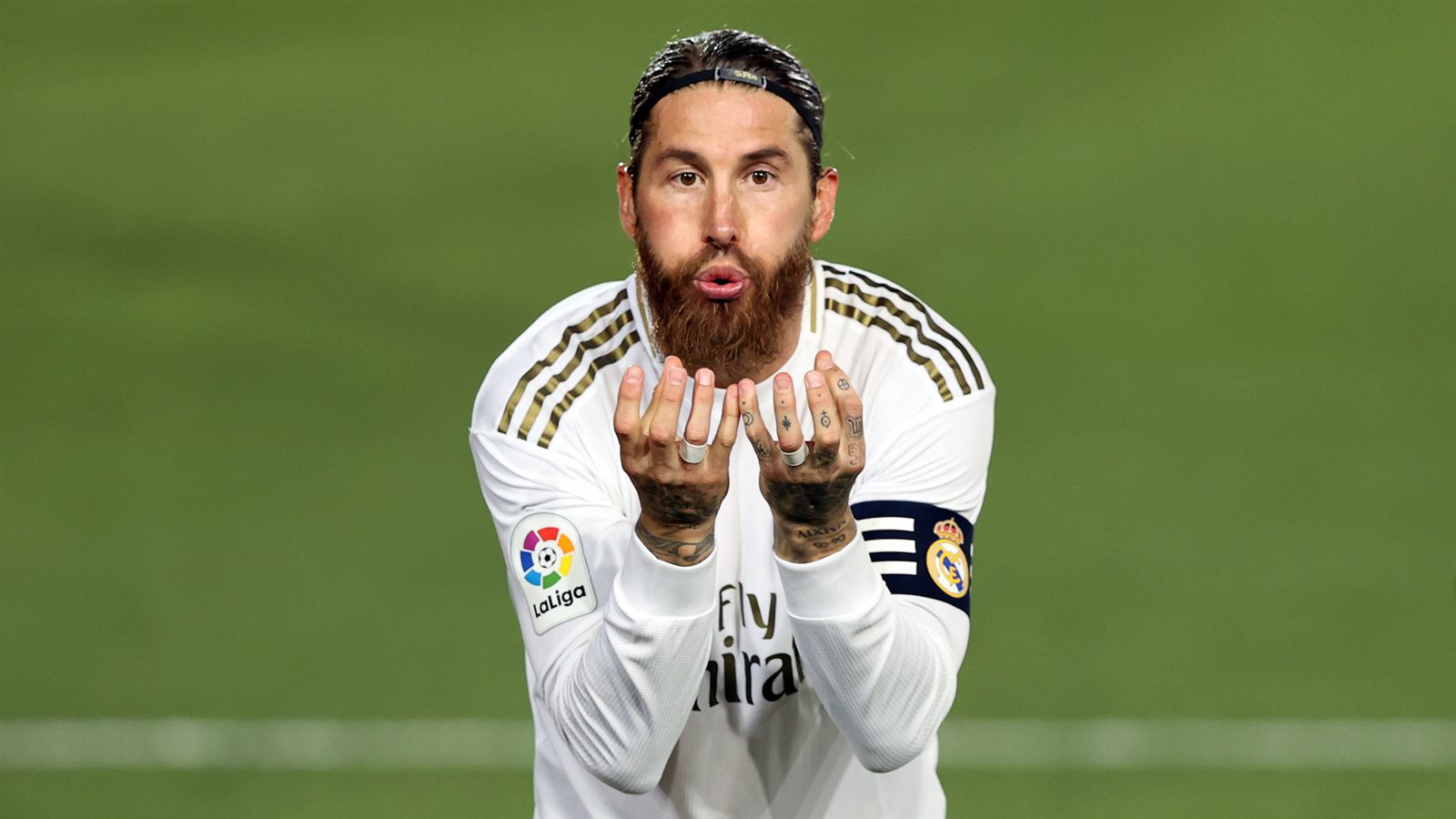 سيرجيو راموس مدافع فريق ريال مدريد