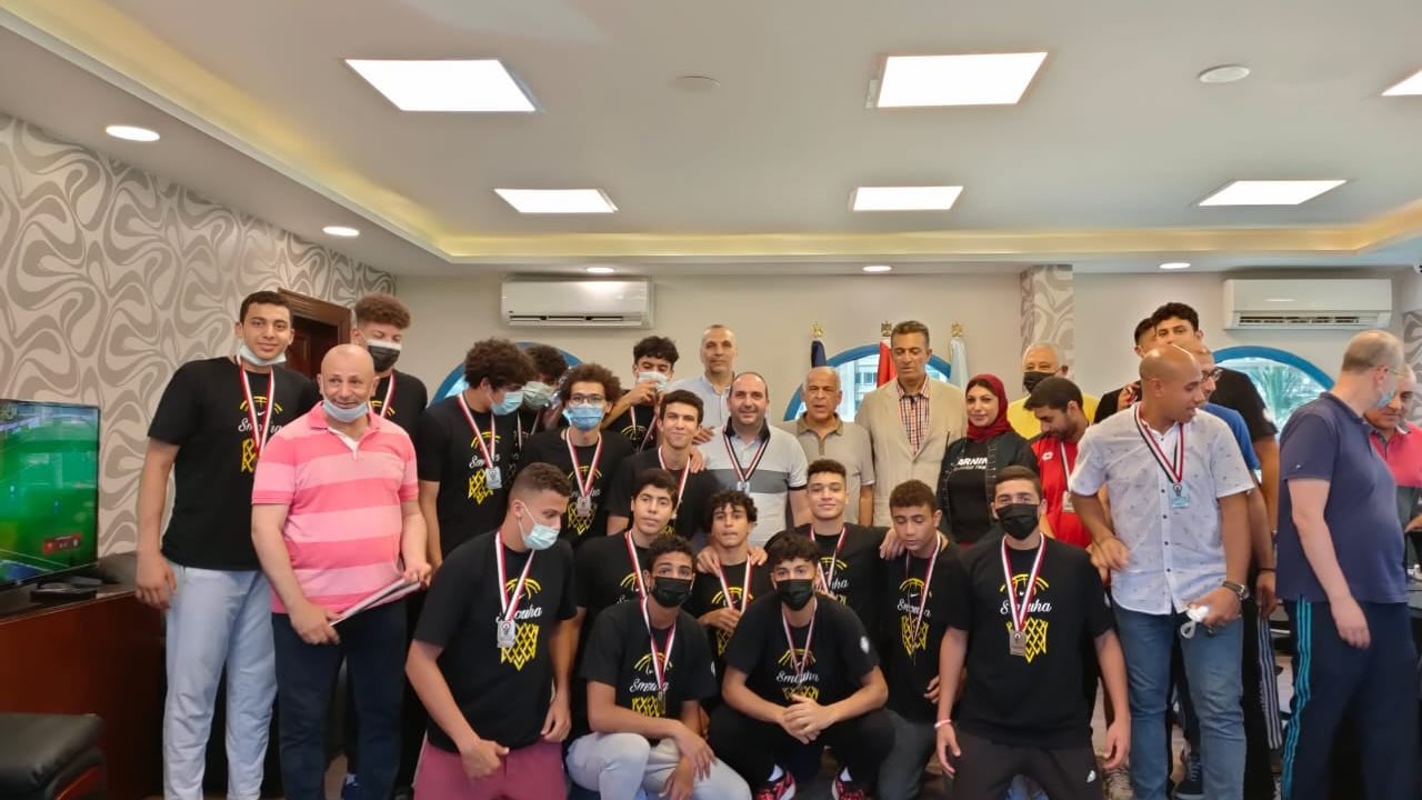 تحاد كرة السلة يتوج فريق 16 بنين  سموحة ثاني الجمهورية