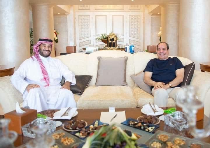 الرئيس السيسى والأمير محمد بن سلمان