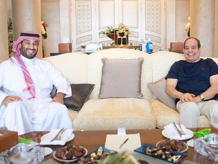  لقاء الرئيس السيسي مع ولي العهد السعودي