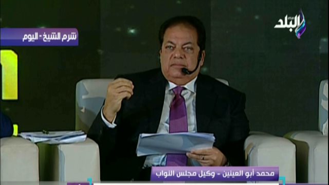 النائب محمد أبو العينين وكيل مجلس النواب