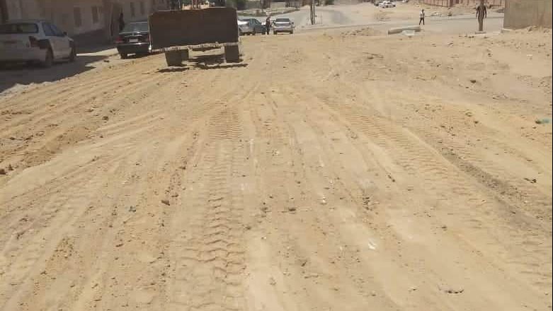 أعمال التطوير بالمحور الساحلي بالعريش 