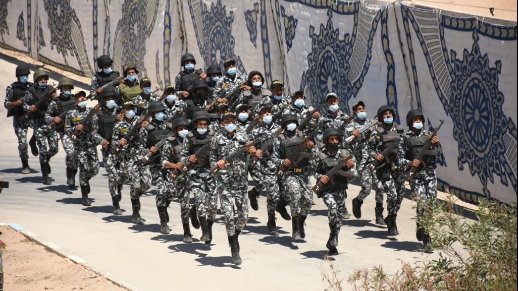 صورة من التدريب