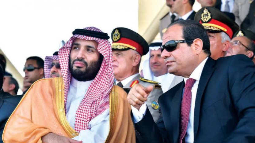 الرئيس السيسي وولي عهد السعودية