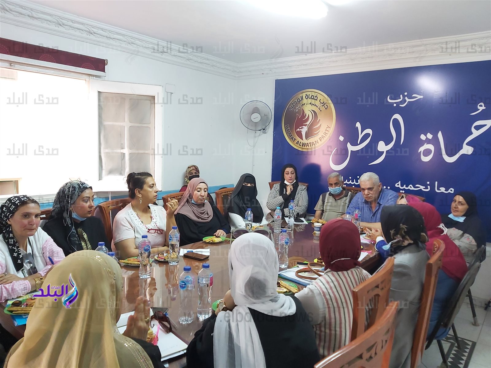 جانب مز اجنماع حزب حماة الوطن بالدقهلية