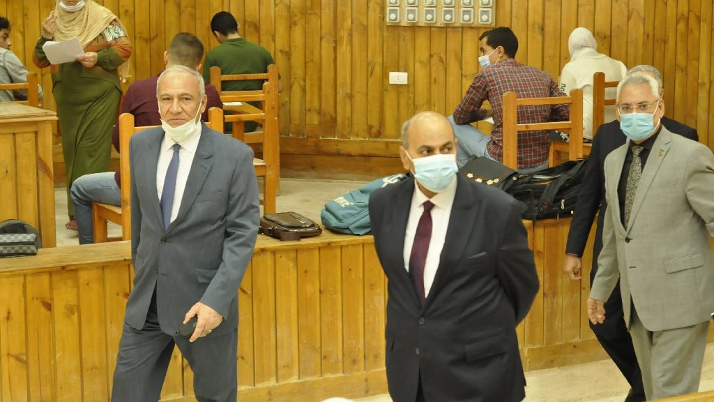 رئيس جامعة المنيا 