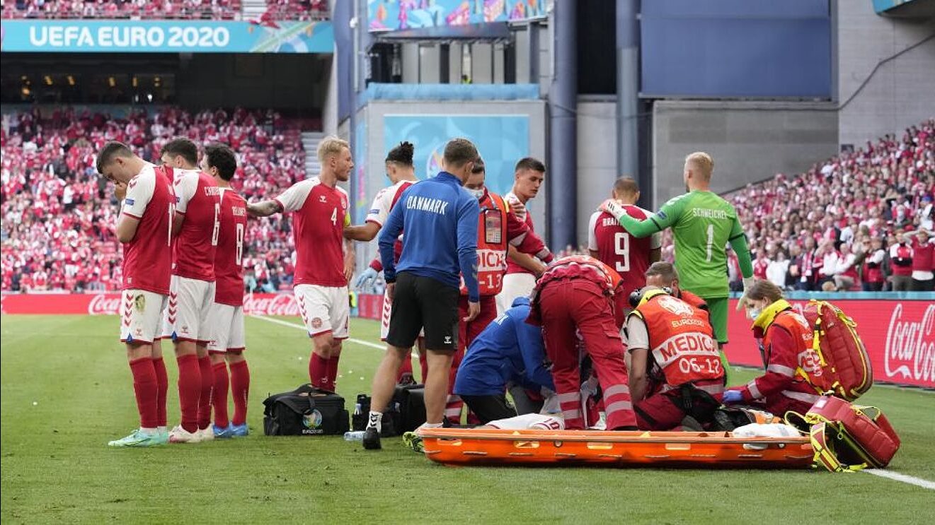 لحظة إنعاش قلب إريكسن لحظة إنعاش قلب إريكسن