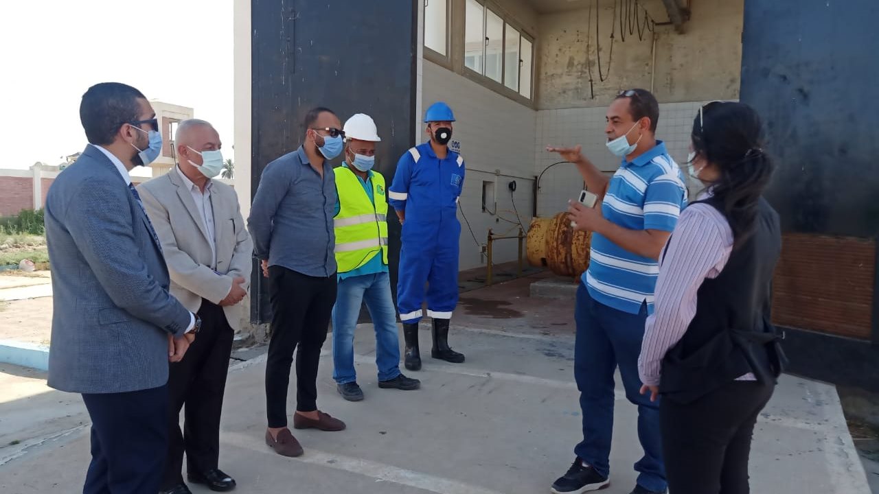 جانب من الزيارة 